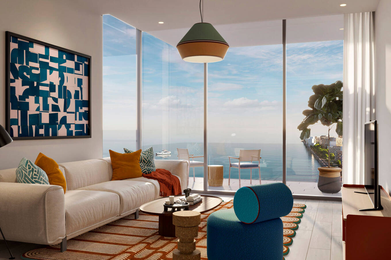 Apartment with 2 bedrooms in Dubai Maritime City, Dubai